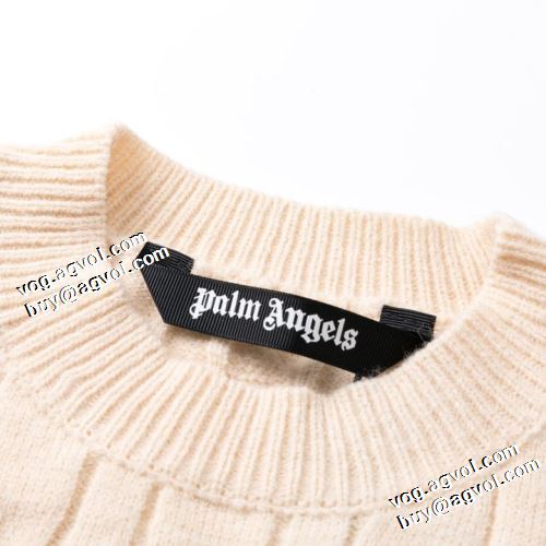 ニットウェア 2021秋冬 パーム・エンジェルス Palm Angels 大好評 ロゴパーカー 3色可選 人気 ランキング 存在感のある パーム・エンジェルス コピーブランド